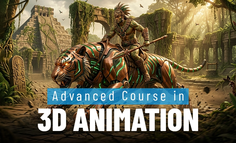 advanced course in 3d animation tsit