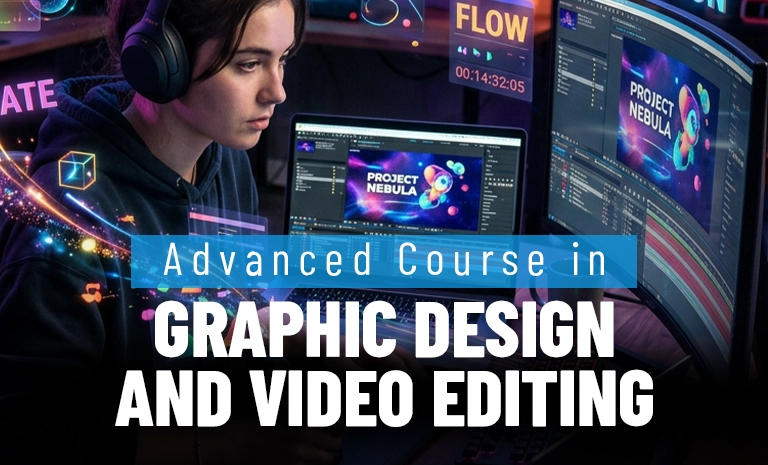advanced course in graphic design and video editing tsit